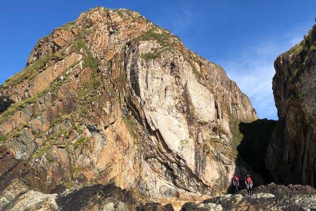 The Port Askaig Formation is made up of layers of rock up to 1.1km thick (Graham Shields/UCL)