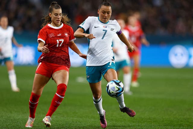 <p>New Zealand captain Ali Riley (right) doesn’t know if she will be able to play football again. </p>