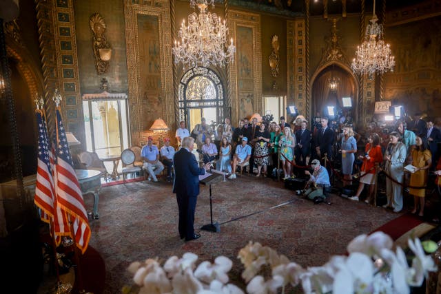 <p>Donald Trump held a press conference one week ago at Mar-a-Lago, in the hopes of regaining the national spotlight and providing a positive boost of momentum for his campaign. It didn’t work. </p>