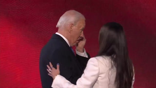 Joe Biden teary-eyed as he shares touching moment with daughter Ashley