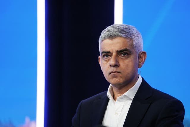 Sadiq Khan (Jordan Pettitt/PA)