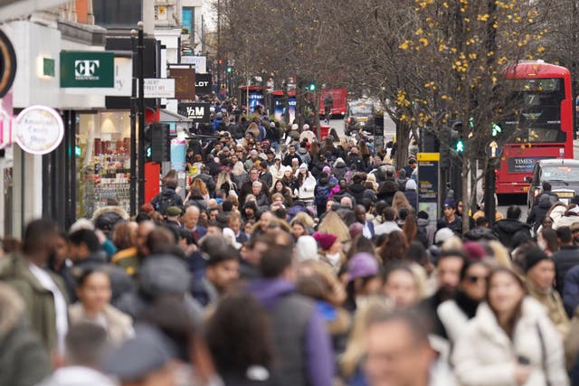 <p>Shoppers returned to the high street in May</p>