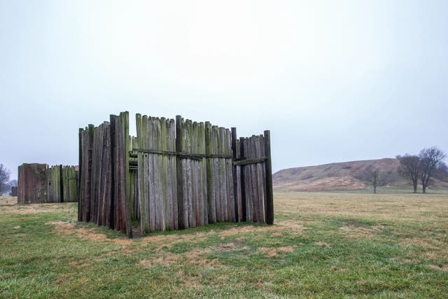 <p>The remains of the most sophisticated prehistoric native civilization north of Mexico are preserved at Cahokia Mounds State Historic Site</p>