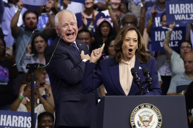 <p>The Harris-Walz campaign sent a satirical media advisory email ahead of Donald Trump’s press conference on Thursday mocking the former president </p>