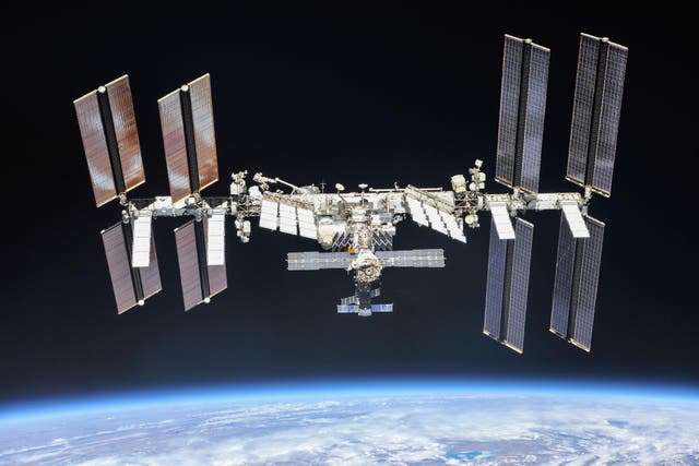 <p>The International Space Station</p>