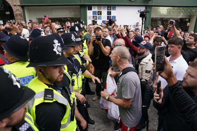 <p>Hundreds of people have been arrested across England </p>