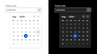 A Reliable Date Picker Library