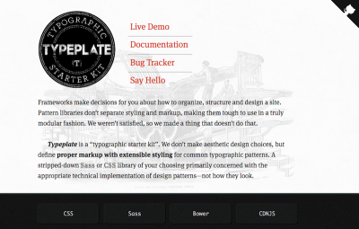 <a href='https://typeplate.com/'>Typeplate</a> helps you implement common typographic patterns
