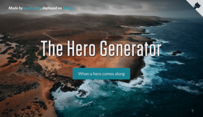 Hero Generator
