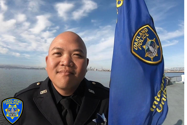 <p>Oakland Police Department officer Tuan Le was killed in December 2023 in the line of duty. The city has walked back a request from his widow for payment of $461. </p>